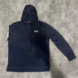 Under Armour Men's Dark Blue/Navy Blue Hoodie Sweatshirt